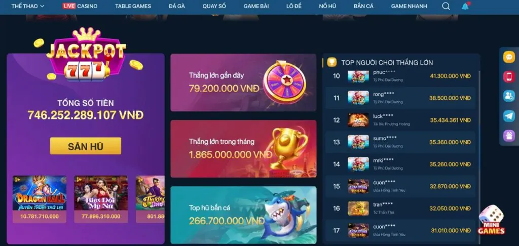 Kho game đa dạng tại manclub chính thức